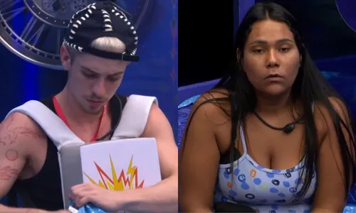 
					BBB 26: Juliano se estressa e bate-boca com aliada: 'Vai se f*der'
				
				