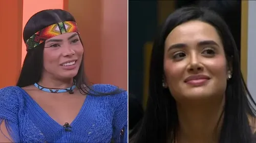 
					'BBB 26': Marciele flerta com Chaiany na frente de Ana Maria Braga
				
				