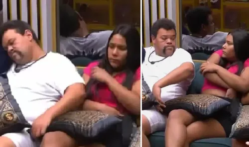 
					BBB: Chaiany elogia parte do corpo de Babu e web aponta flerte: 'Eca'
				
				