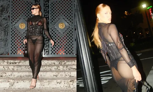 
					Beatriz Reis é barrada nos EUA por roupa transparente e web detona
				
				