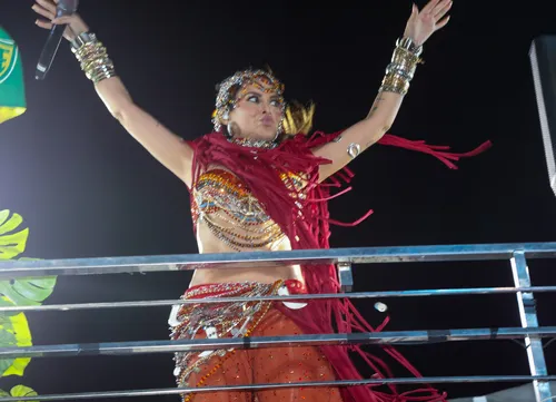 
					Carnaval: Alinne Rosa homenageia Ney Matogrosso com look surpreendente
				
				