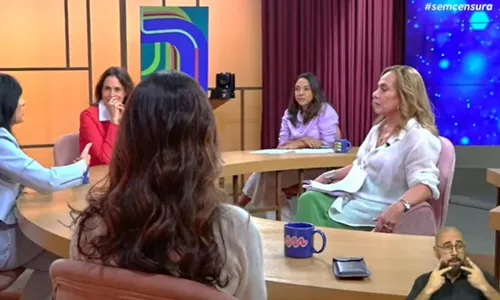 
					Cissa Guimarães se irrita com Fernanda Brum em debate sobre orixás
				
				