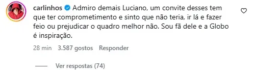 
					Dança dos Famosos: Carlinhos Maia rejeita contrato e expõe motivo
				
				