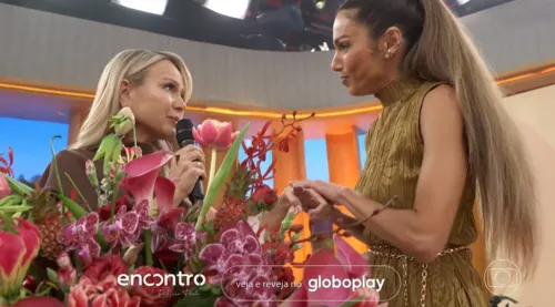 
					Eliana emociona Patrícia Poeta ao relembrar internação: 'Rezei muito'
				
				