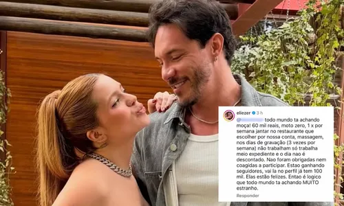 
					Eliezer quebra silêncio após críticas por reality com funcionários
				
				