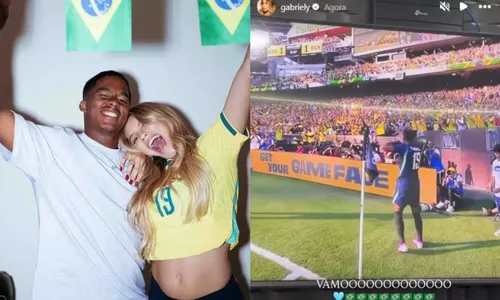 
					Esposa de Endrick enlouquece com gol em amistoso e manda recado
				
				