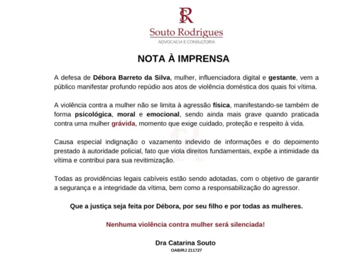 
					Esposa de Tonzão Chagas se pronuncia após prisão do ex-A Fazenda
				
				