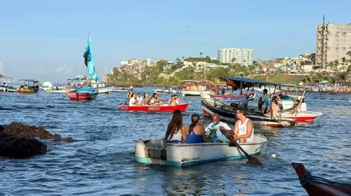 
					FOTOS: festa de Iemanjá é celebrada nesta segunda (2) em Salvador
				
				