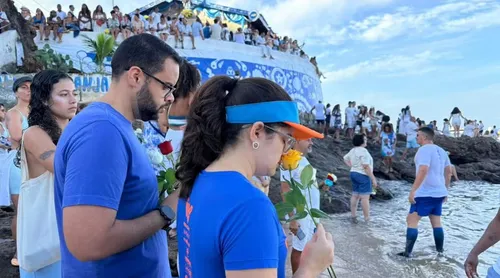 
					FOTOS: festa de Iemanjá é celebrada nesta segunda (2) em Salvador
				
				