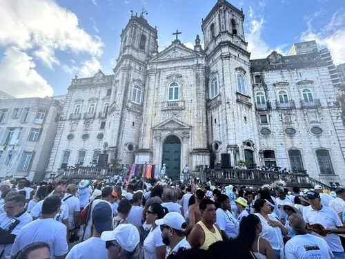 
					FOTOS: veja imagens da Lavagem do Bonfim em Salvador
				
				