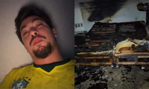 
					Filho de Regis Danese se emociona ao mostrar casa após incêndio; VÍDEO
				
				