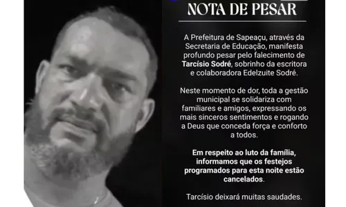 
					Homem morre após acidente com espada em Sapeaçu
				
				