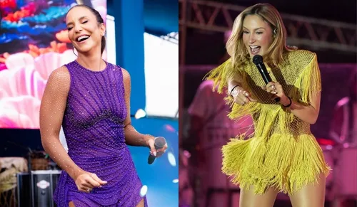 
					Claudia Leitte elogia Ivete Sangalo e fãs pedem paz; vídeo
				
				