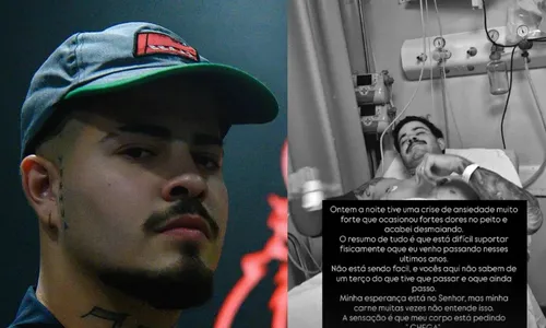 
					Jottapê é internado às pressas e estado de saúde preocupa
				
				