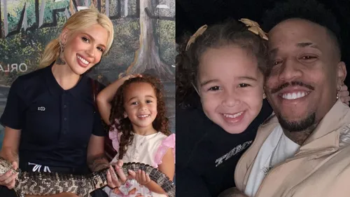 
					Karoline Lima combina biquíni com a filha e exibe boa forma; FOTOS
				
				