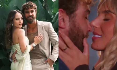 
					Larissa Manoela reage após marido dar beijão em Ana Castela em novela
				
				
