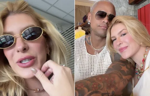 
					Léo Santana e Lore Improta desembarcam no Brasil após férias no Caribe
				
				