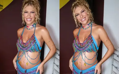 
					Léo Santana mostra reação de Liz com público no trio: 'Te amam muito'
				
				