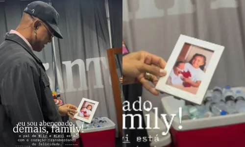 
					Léo Santana se emociona com filhos nos bastidores de show: 'Abençoado'
				
				