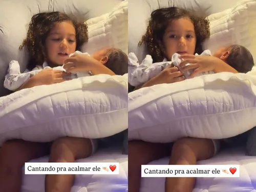
					Liz, filha de Lore Improta, surpreende ao falar de ciúmes de Levi
				
				