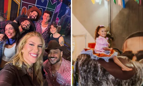 
					Lore Improta abre álbum de fotos da festa de São João com Léo Santana
				
				