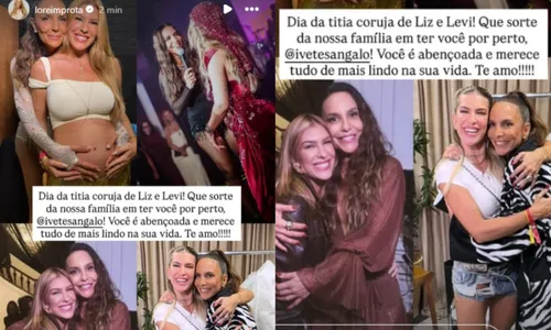 
					Lore Improta faz homenagem íntima para Ivete Sangalo em aniversário
				
				