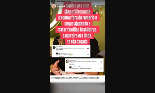 
					Luana Piovani sobe o tom contra Fernanda Gentil: 'Toda cagada'
				
				