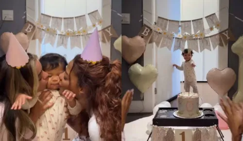 
					Ludmilla e Brunna Gonçalves comemoram 1° aniversário da filha; VÍDEO
				
				