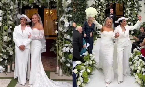 
					Marta surpreende e se casa com jogadora em cerimônia reservada nos EUA
				
				