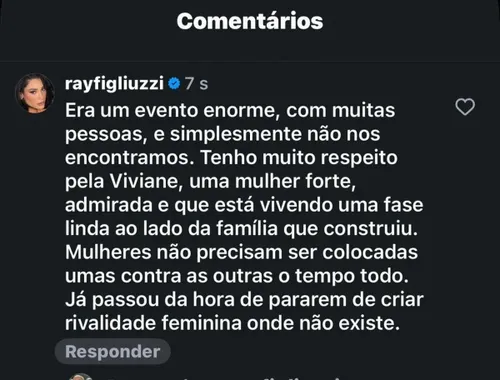
					Namorada de Belo e Viviane Araújo brigaram em evento? Rayane explica
				
				