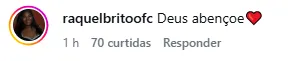 
					Não gostou? Raquel Brito reage ao casamento de Davi Brito
				
				