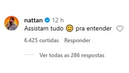 
					Nattan rebate ataques após Rafa Kalimann expor abandono na gravidez
				
				