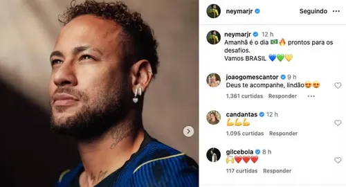
					Neymar vai jogar contra o Marrocos? Veja provável escalação do Brasil
				
				