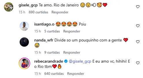 
					Quem é Gisele Paulino, apontada como namorada de Rebeca Andrade
				
				