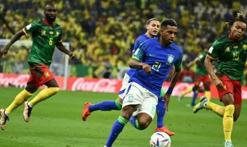 
					Rodrygo, jogador da Seleção Brasileira, é acusado de agressão em festa
				
				