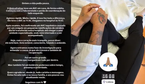 
					Saiba estado de saúde do marido de Kelly Key após sofrer um AVC
				
				