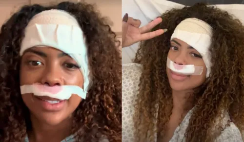 
					Marvvila sente dor intensa após tirar tumor e vai às pressas a médico
				
				