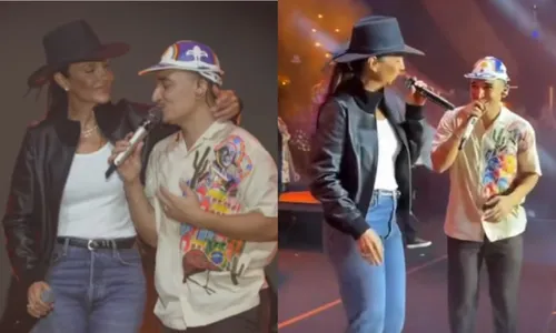 
					São João: Ivete Sangalo faz dueto surpresa com João Gomes em Petrolina
				
				