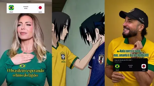 
					Sheila Mello leva filha 'sósia' para ver jogo do Brasil e altura choca
				
				