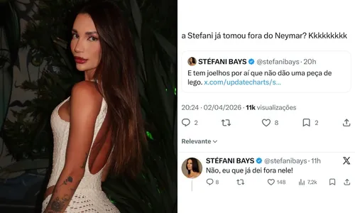 
					Stéfani Bays surpreende ao revelar fora em Neymar e dá alfinetada
				
				