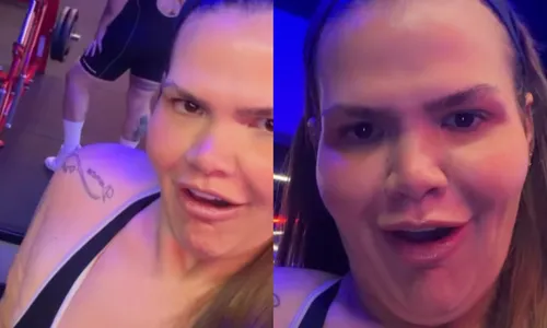 
					Thais Carla chora após perder 100 kg e desabafa; vídeo
				
				