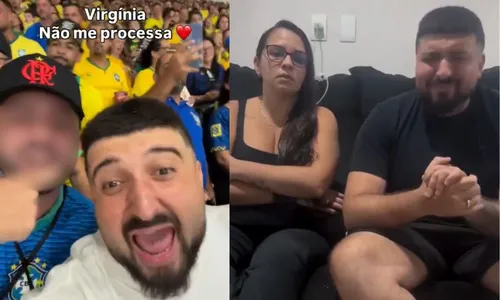 
					Torcedor acusado de puxar xingamentos contra Virginia quebra silêncio
				
				
