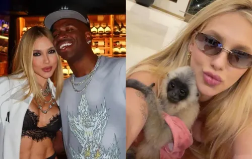 
					Vini Jr surge com amigos após Virginia ser acusada de racismo; FOTOS
				
				
