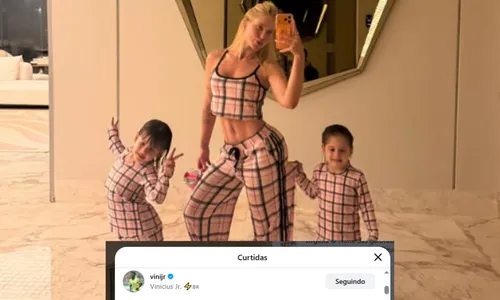 
					Vini Jr surpreende e reage à 'noite especial' de Virginia após término
				
				