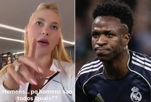 
					Virginia vai casar com Vini Jr? Loira se empolga com peça de roupa
				
				