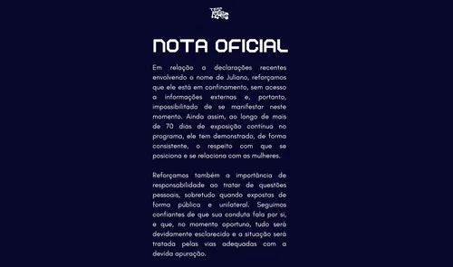 
					Vivi Wanderley se revolta e toma atitude após expor Juliano Floss
				
				