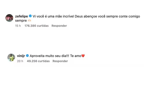 
					Zé Felipe 'atropela' Vini Jr em foto de Virginia e web não perdoa
				
				