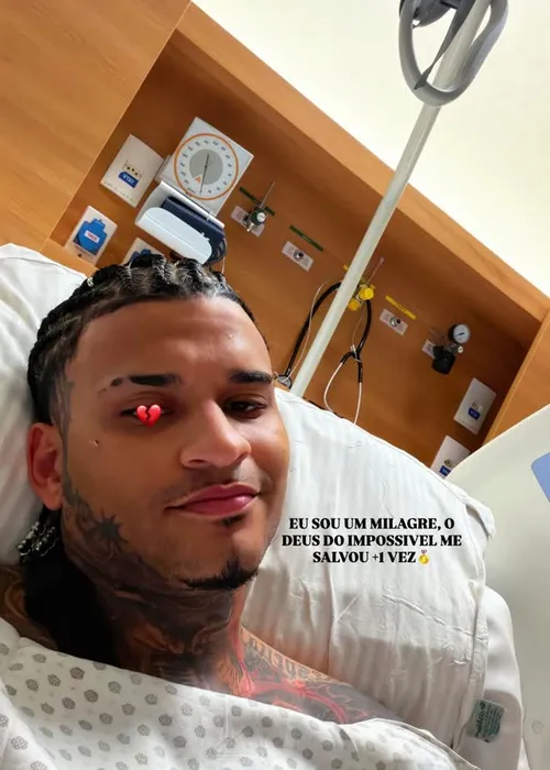 
					Anderson Neiff surge em nova publicação e faz desabafo: 'Milagre'
				
				