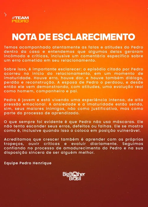 
					BBB 26: Pedro chora pela 3ª vez por trair mulher e é humilhado na web
				
				