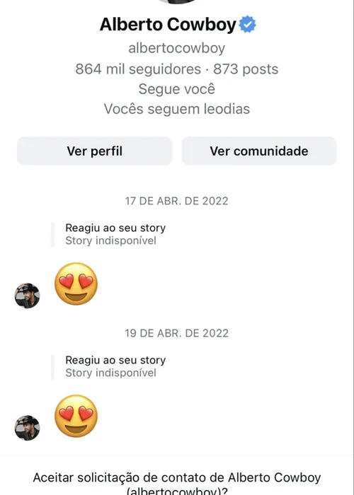 
					BBB 26: jovem que expôs mensagens de Alberto Cowboy revela ataques
				
				